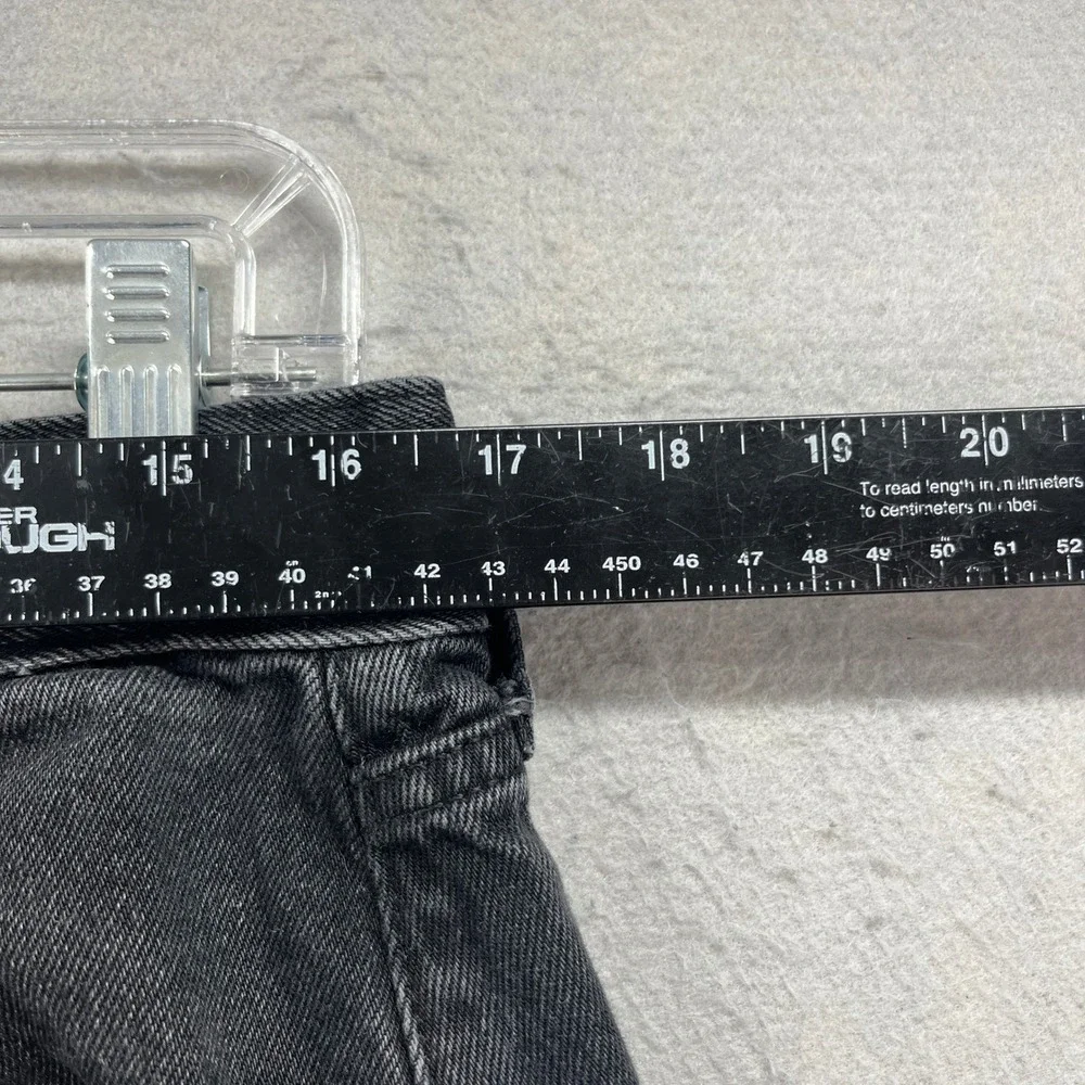 BDG Urban Outfitters Barrel Jeans Womens 31W Black High Rise Tapered Denim Pants